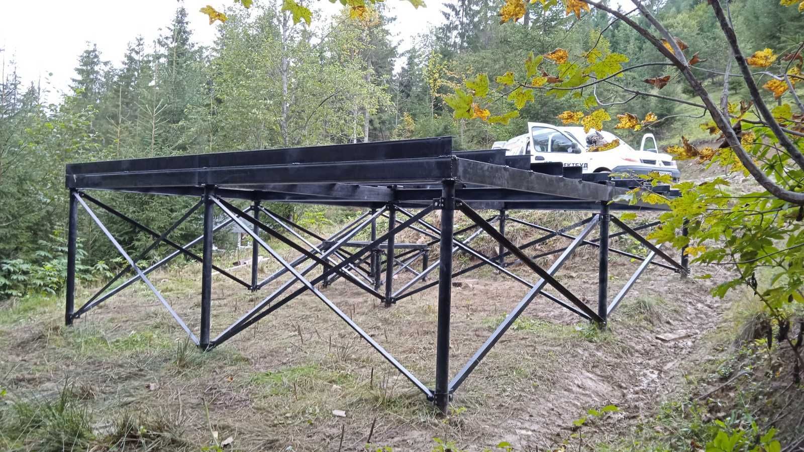 Гвинтові палі • З металу - Геошурупи • Розпродаж