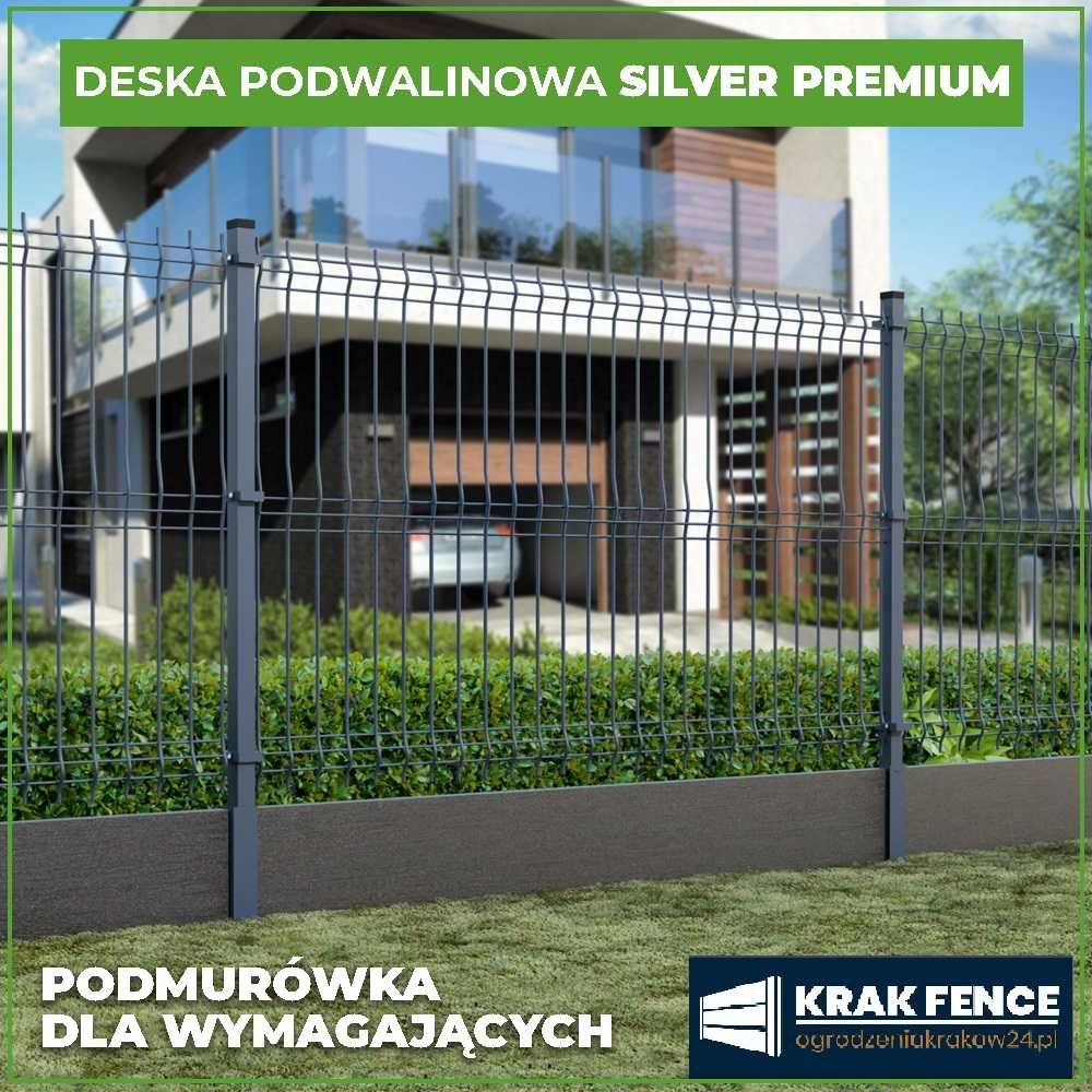 Ogrodzenie kompozytowe ,Słupek aluminiowy , Kompozyt ,ogrodzenie pełne