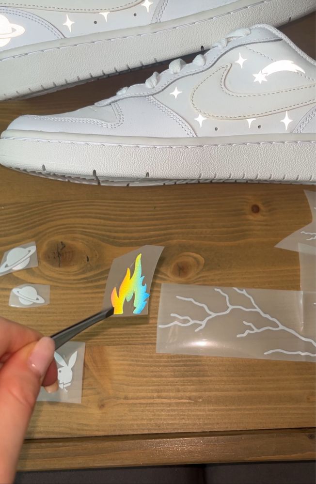 Odblaski do customu butów odblaskowe reflective buty