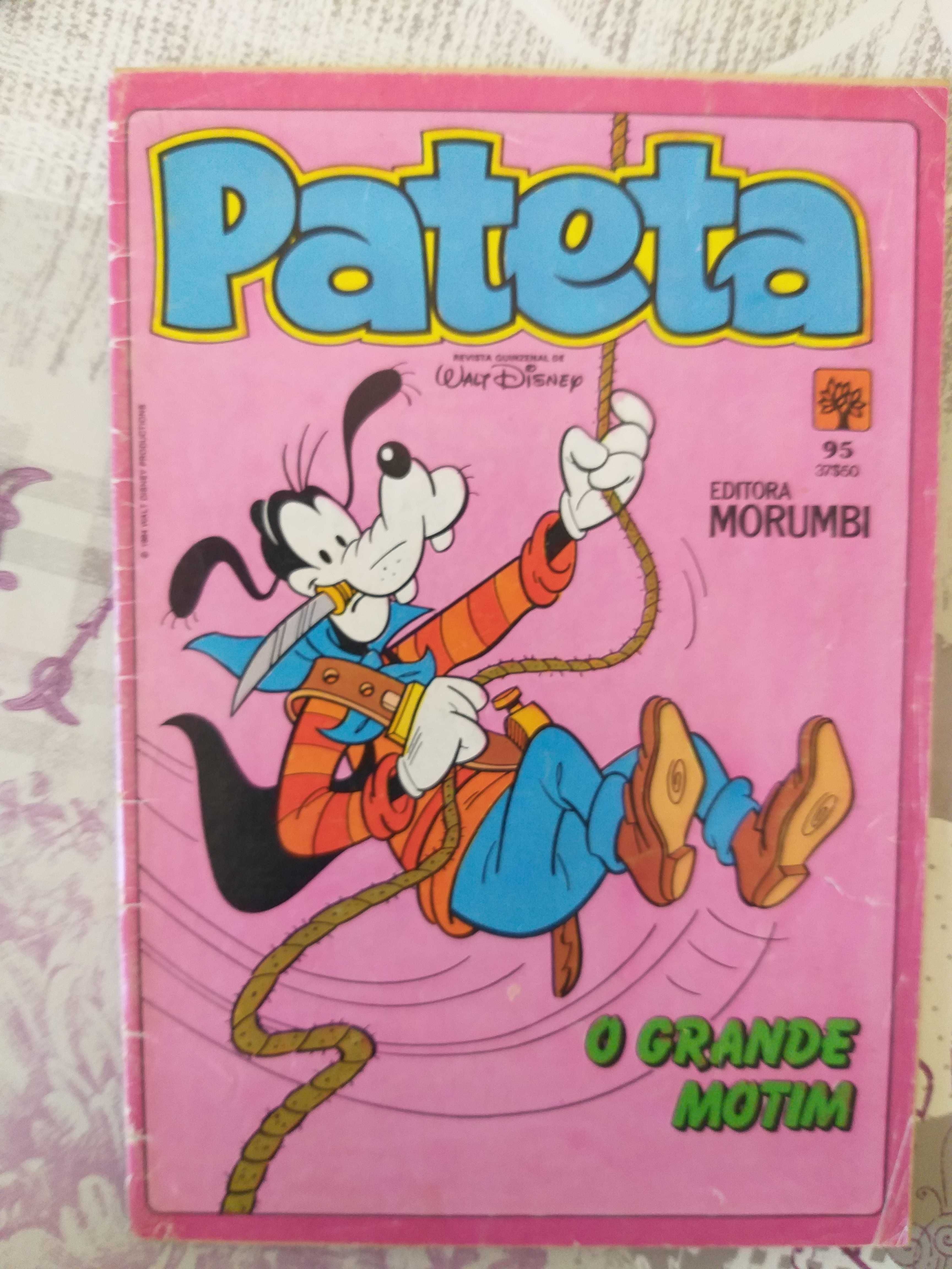 Revistas Pato Donald Mickey e Pateta edição portuguesa