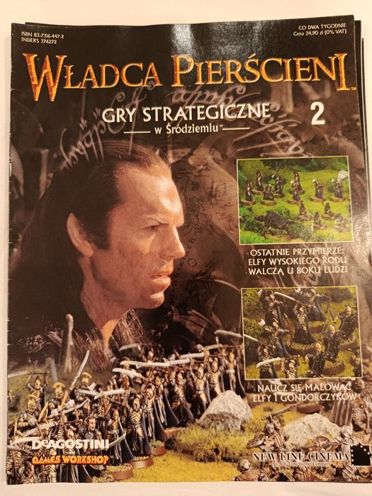 Władca Pierścieni - gry strategiczne w Śródziemiu nr 1,2,3,7