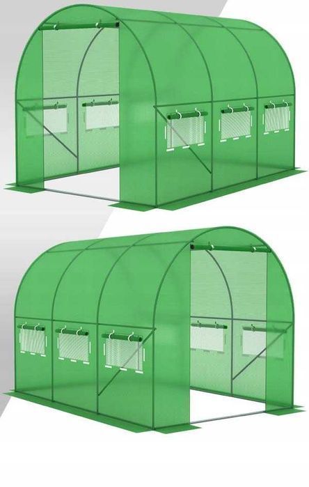 TUNEL foliowy ogrodowy SZKLARNIA - GARDENIC 2x3 6m2 NOWY