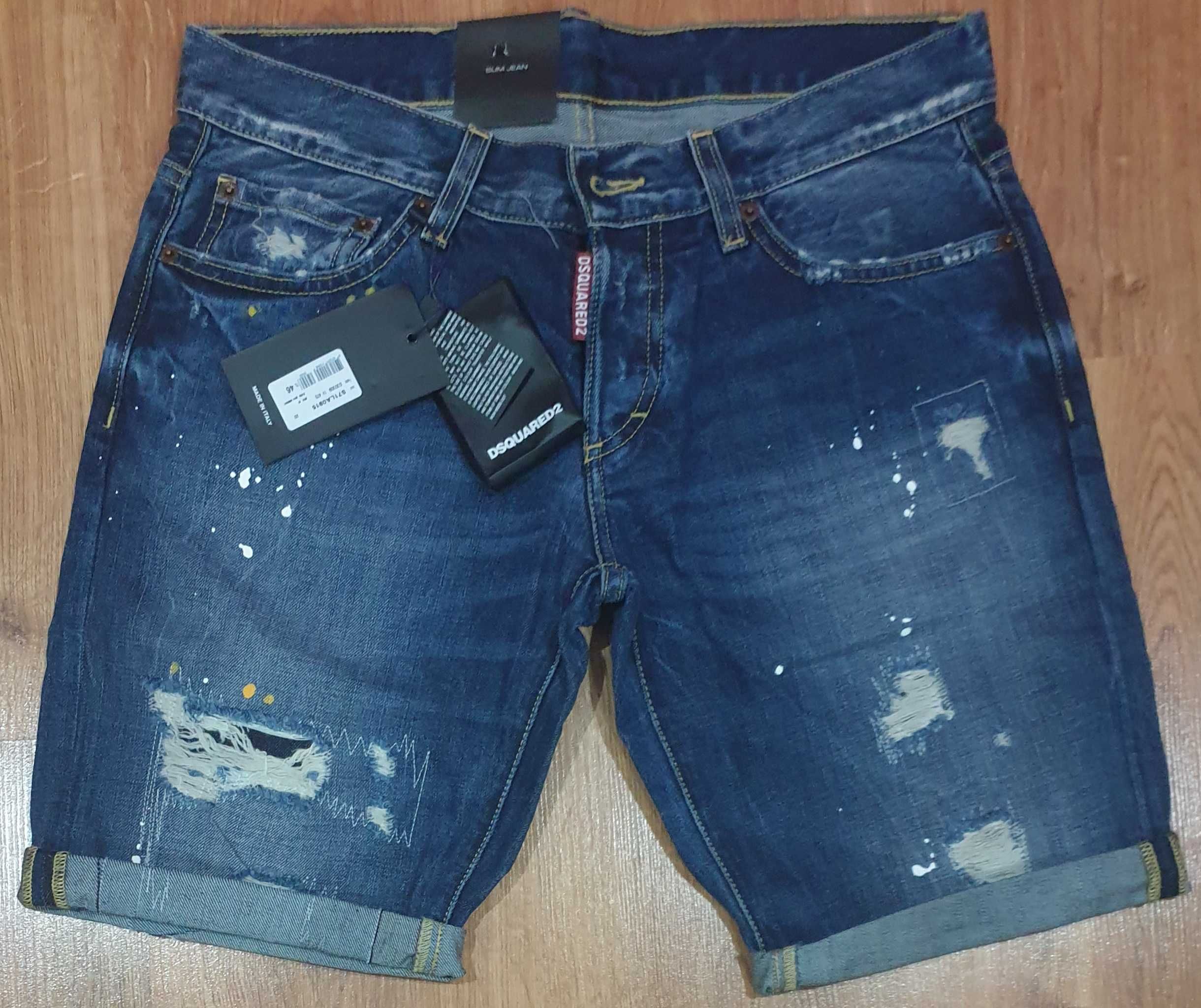 Pólos " ARMANI JEANS " Calças e Calções " DSQUARED2 " originais