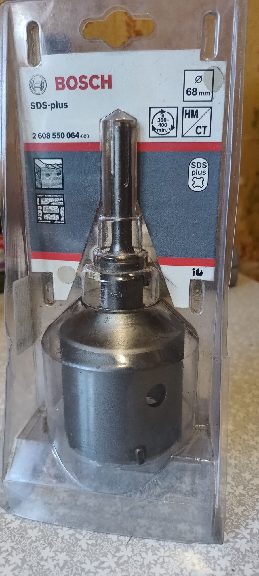 Буры SDS max  Bosch, Hilti, DeWalt. Коронка по бетону Bosch d 68.