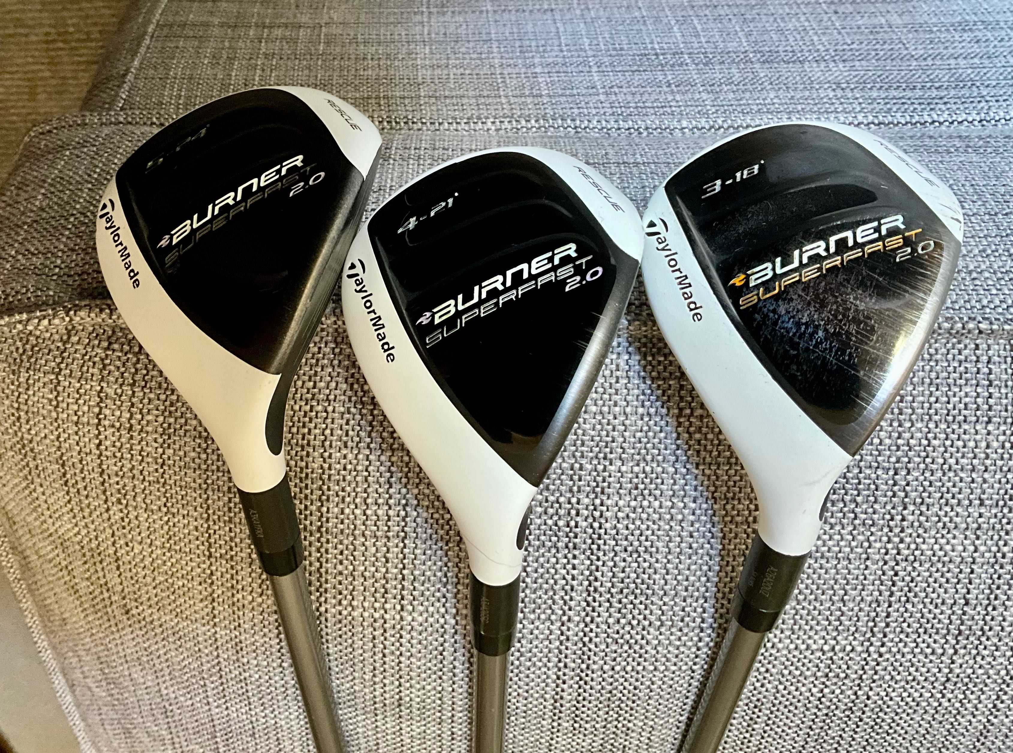 3 Woods Taylormade Burner (3-4-5) Lady