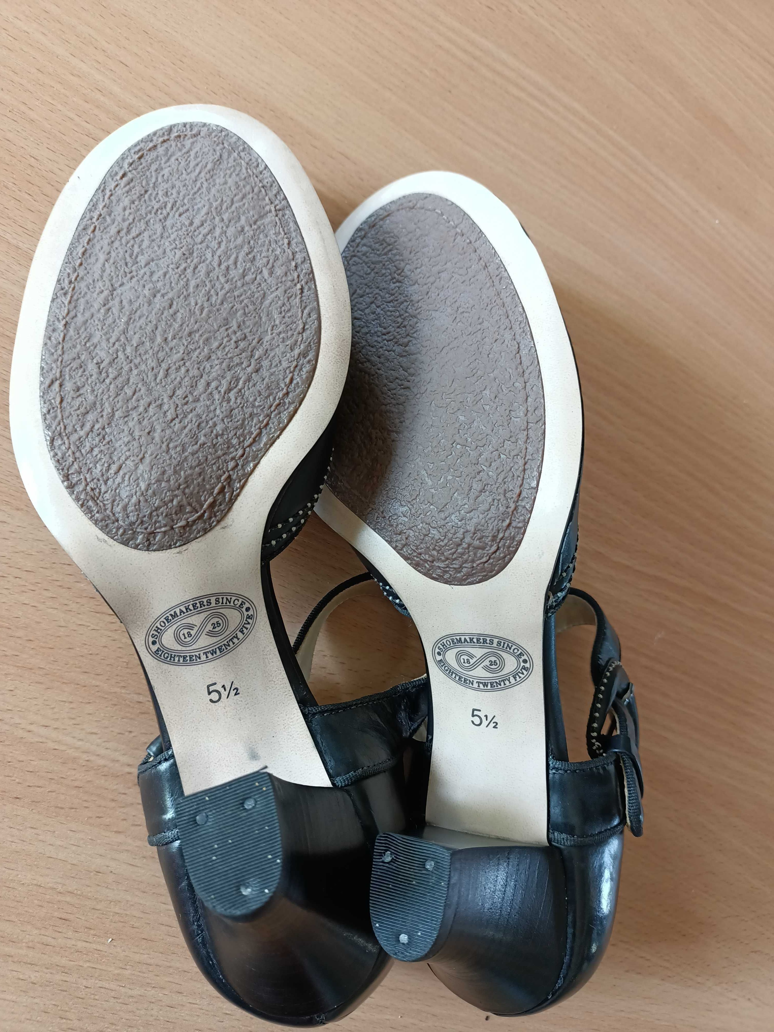 Туфли Clarks женские 37,5 р. 5,5 стелька 24,5 см каблук 6 см босоножки