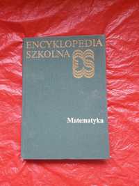 Książka Encyklopedia szkolna Matematyka 1990r duża
