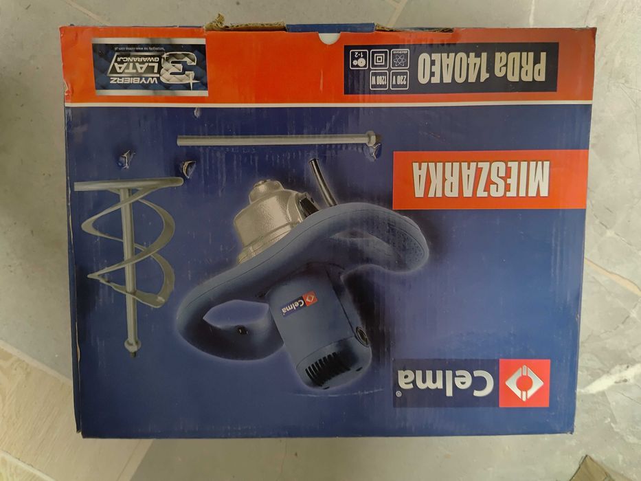 Nowe mieszadlo  do betonu i kleju Celma PRDa 140AEO