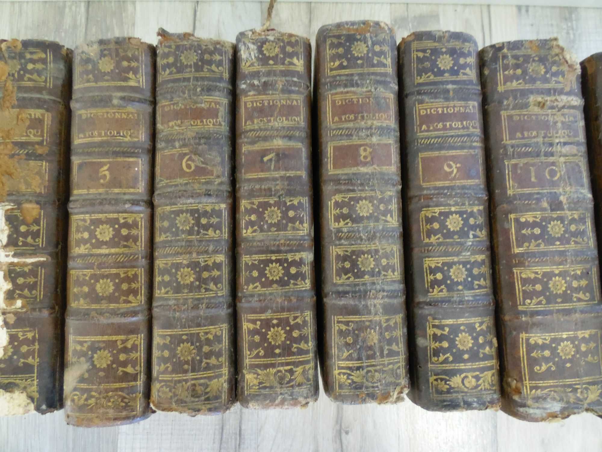 Dictionnaire Apostolique, 14 volumes, 1776