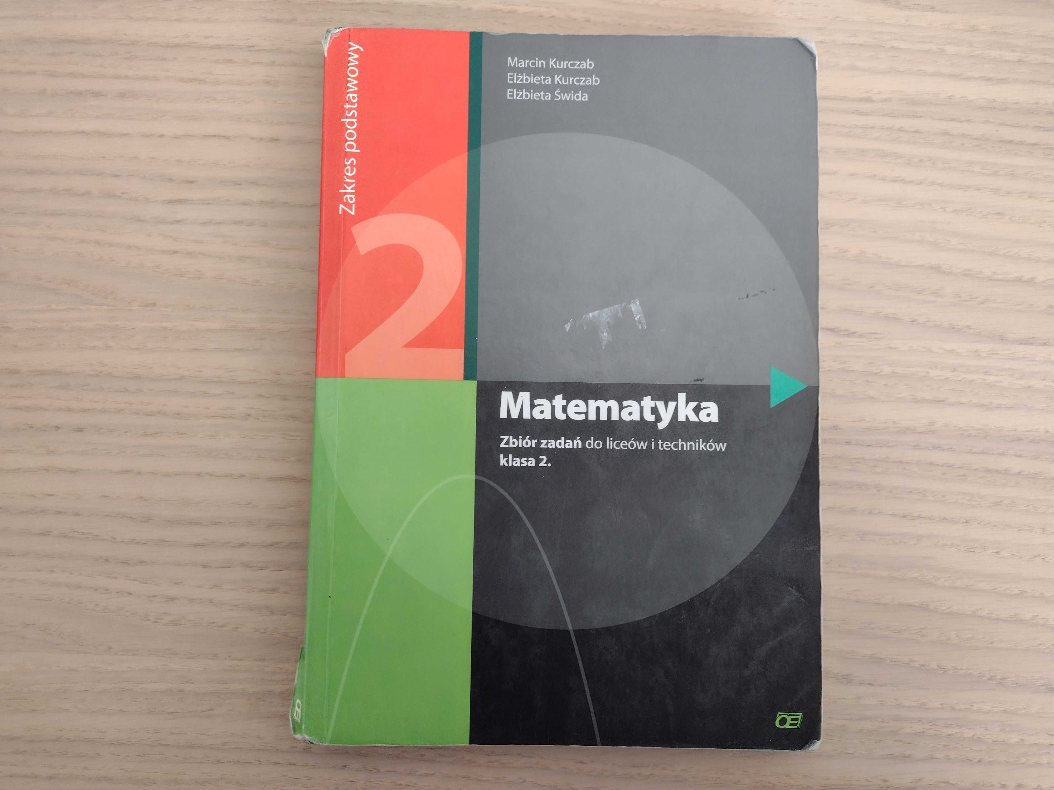 Matematyka klasa 2 zbiór zadań do liceów i techników.