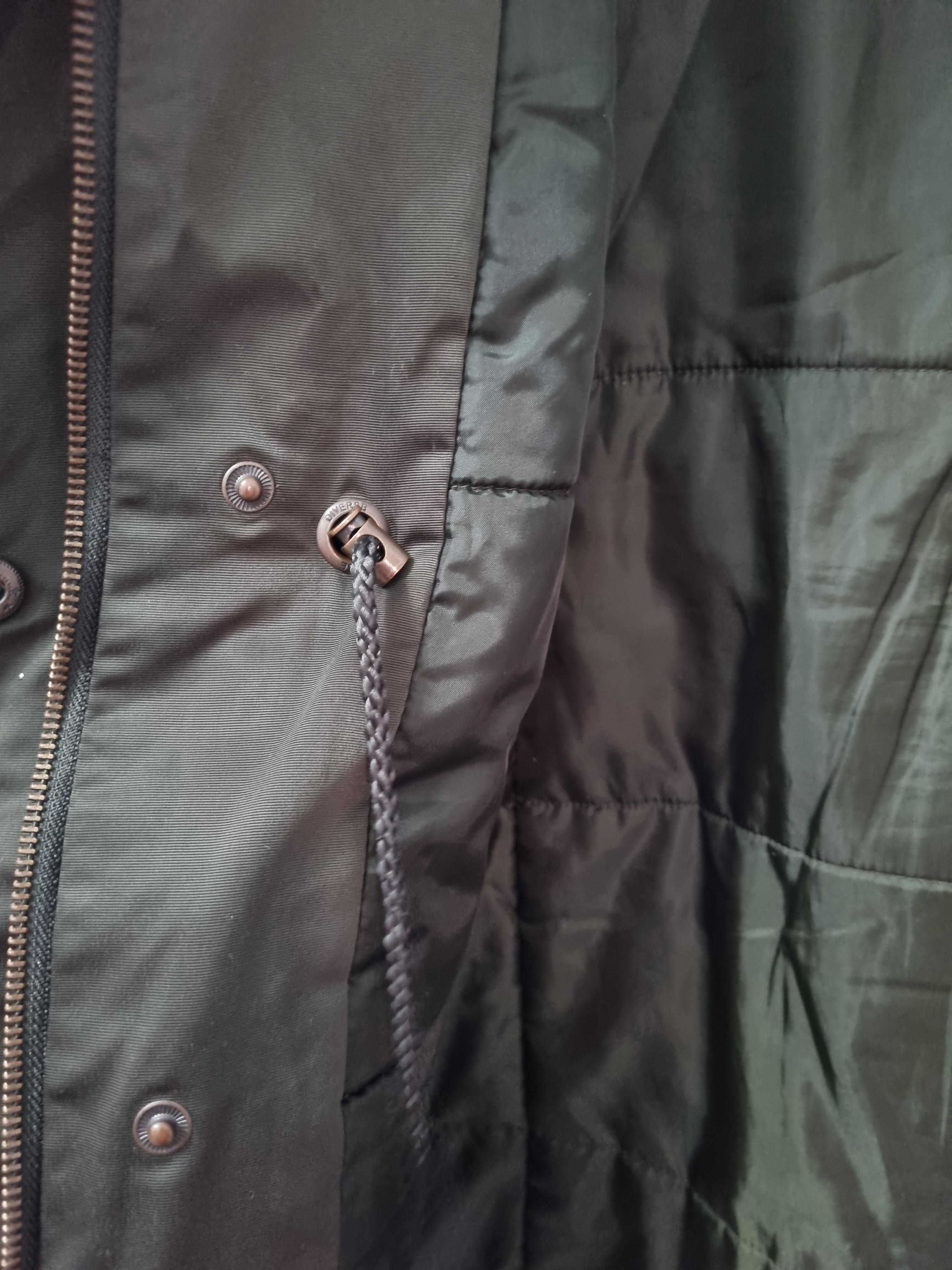 Kurtka damska parka khaki Diverse rozm S ,M stan idealny