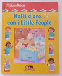 Książka Fisher Price Notti d' oro... con i Little People J. Włoski