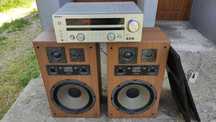 Wzmacniacz Kenwood i kolumny