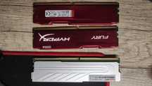 Ddr 4, Fury hyperx, 3200 MHz, 16 gb(2*8), KingBand4000 mhz, (2*8)