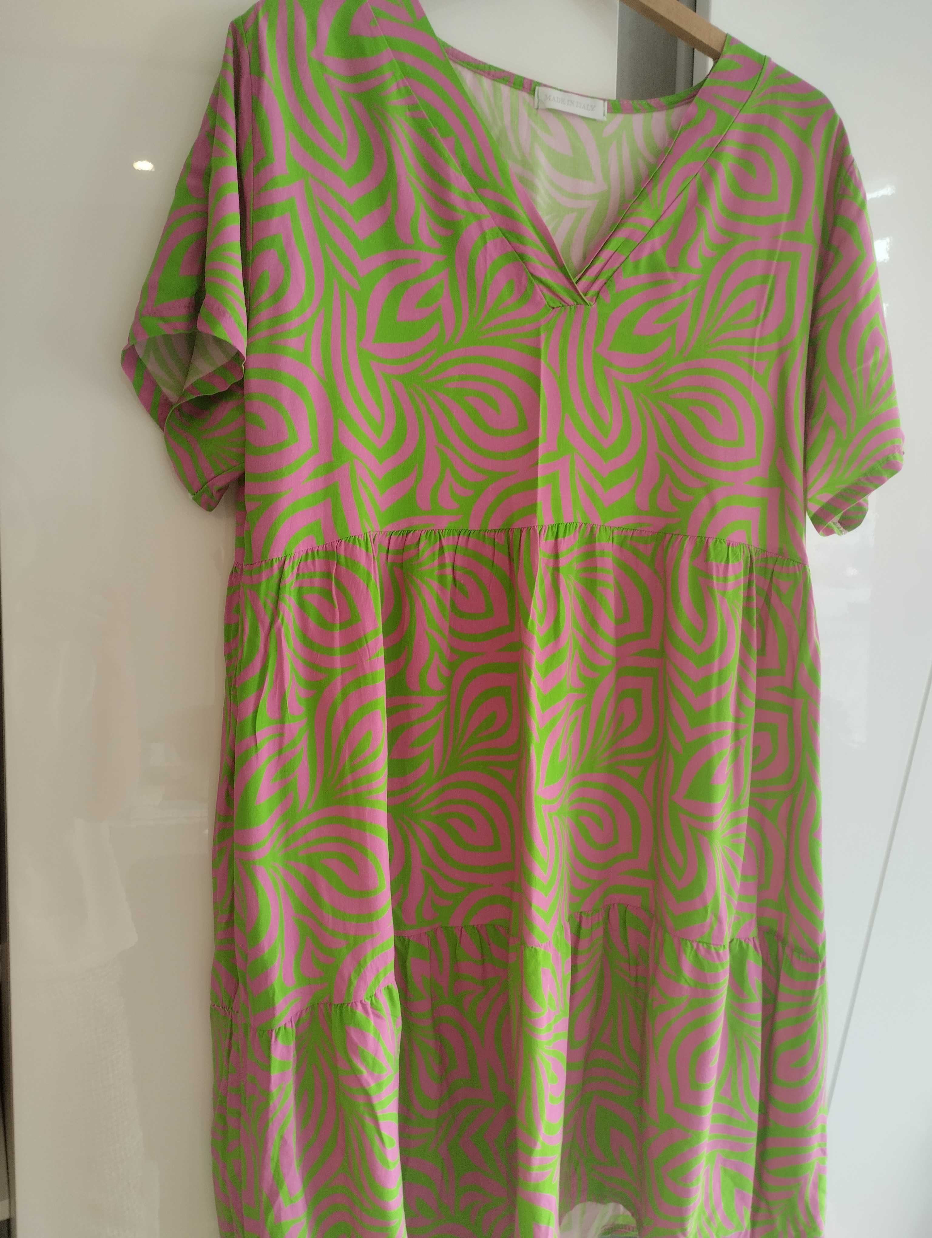 Letnia sukienka oversize