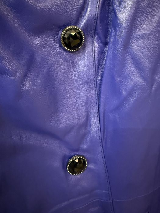 Продам дубленку кожану на овчині