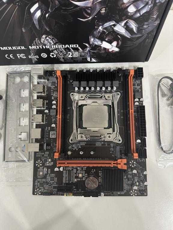 Комплект X99 LGA2011-3 Xeon E5 2680 V3 12/24 ядер DDR4 16Gb