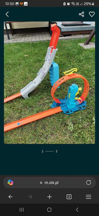 Zjezdzalnia hot wheels