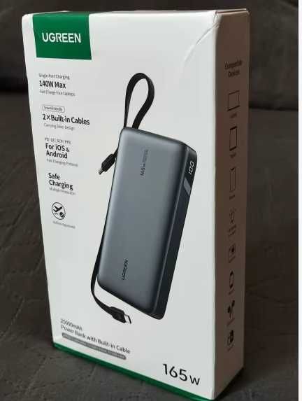 Повербанк безперебійник UGREEN 165W 25000mAh PowerBank