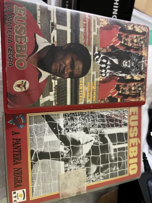 Casetes de vhs do eusebio .