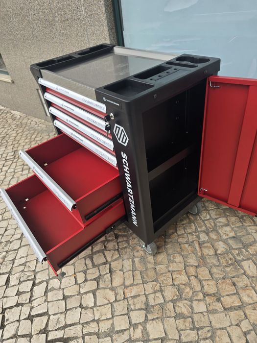 Carrinho de ferramentas 6 gavetas vazio