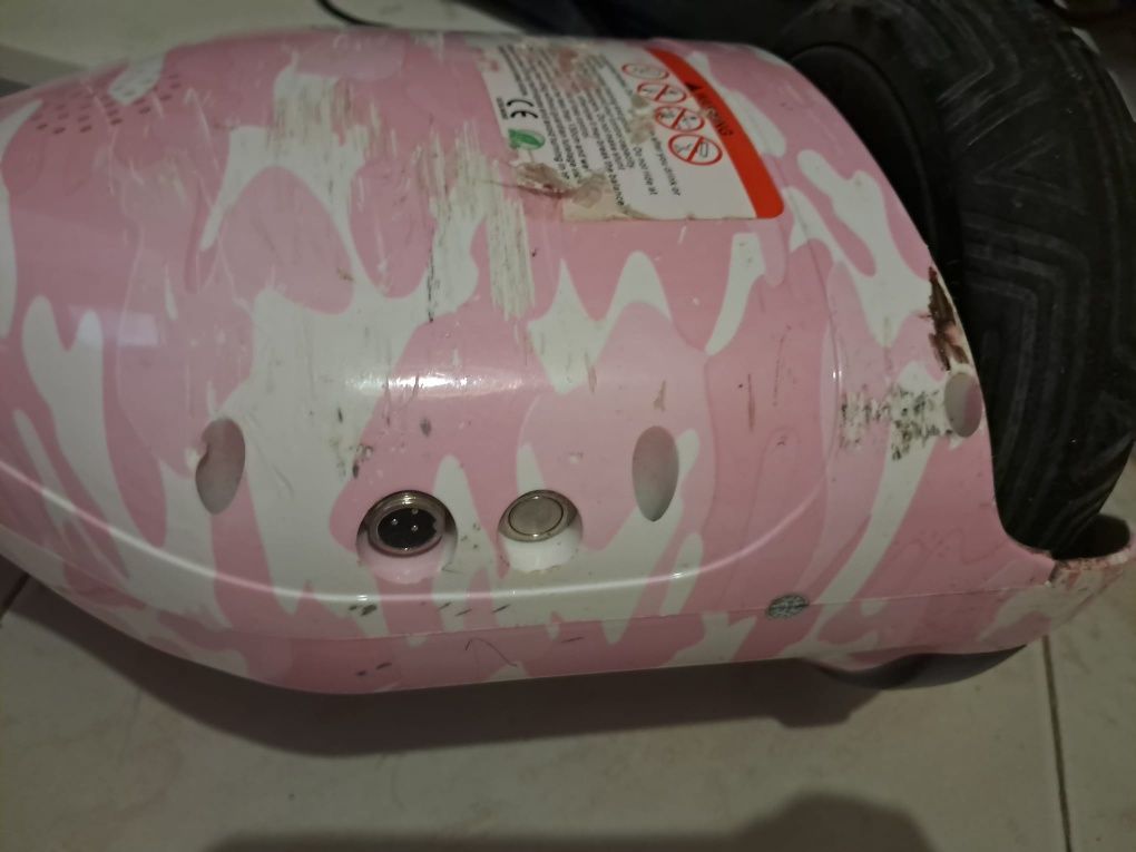 Overboar  Rosa e Branco