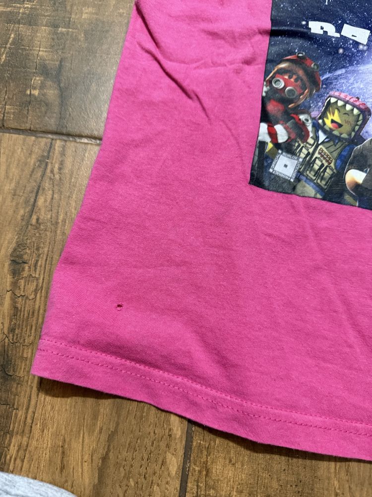 T-shirt koszulka roblox różowa r 128