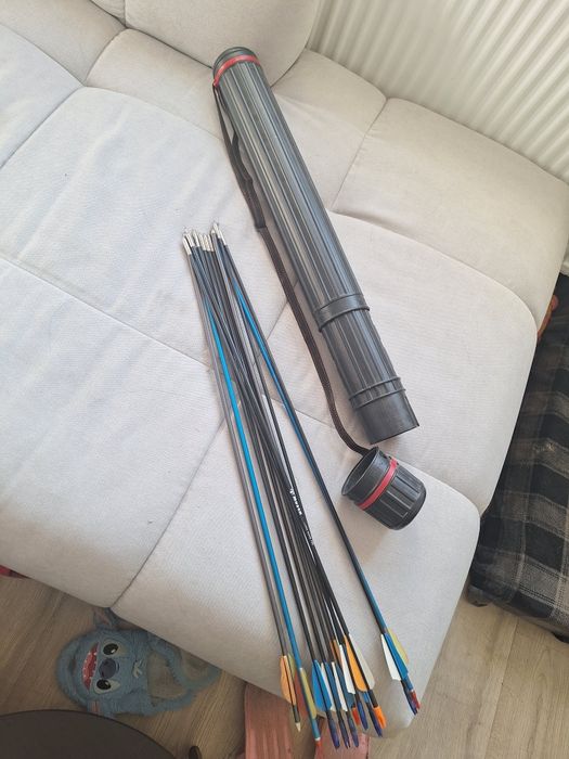 Strzały do łuku + pokrowiec