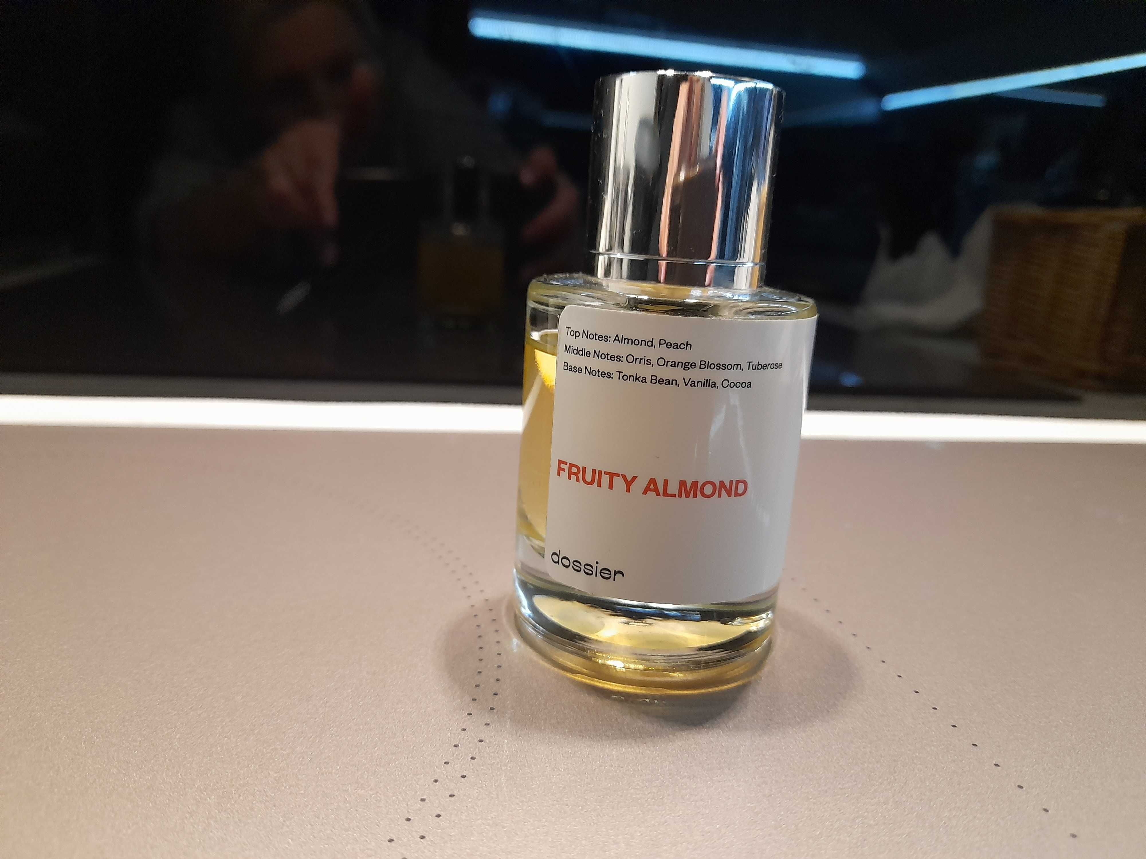 Perfumy damskie Dossier, Fruity Almond, gruszka, migdał, 50 ml