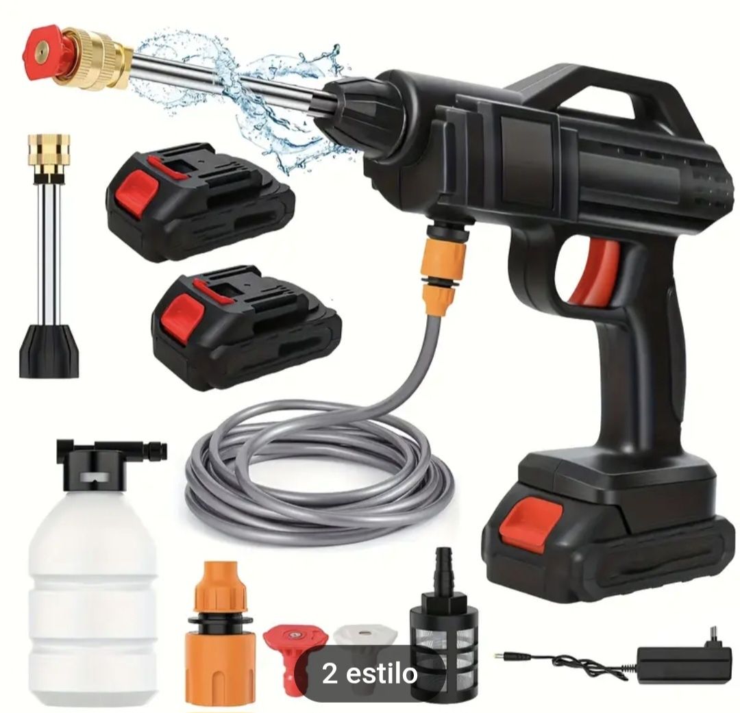 Maquina de alta pressão a bateria