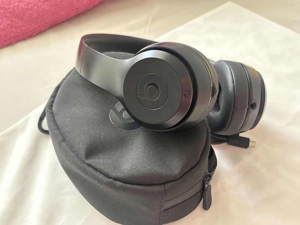 Beats Solo3 Wireless – jak nowe! | Etui + kabel