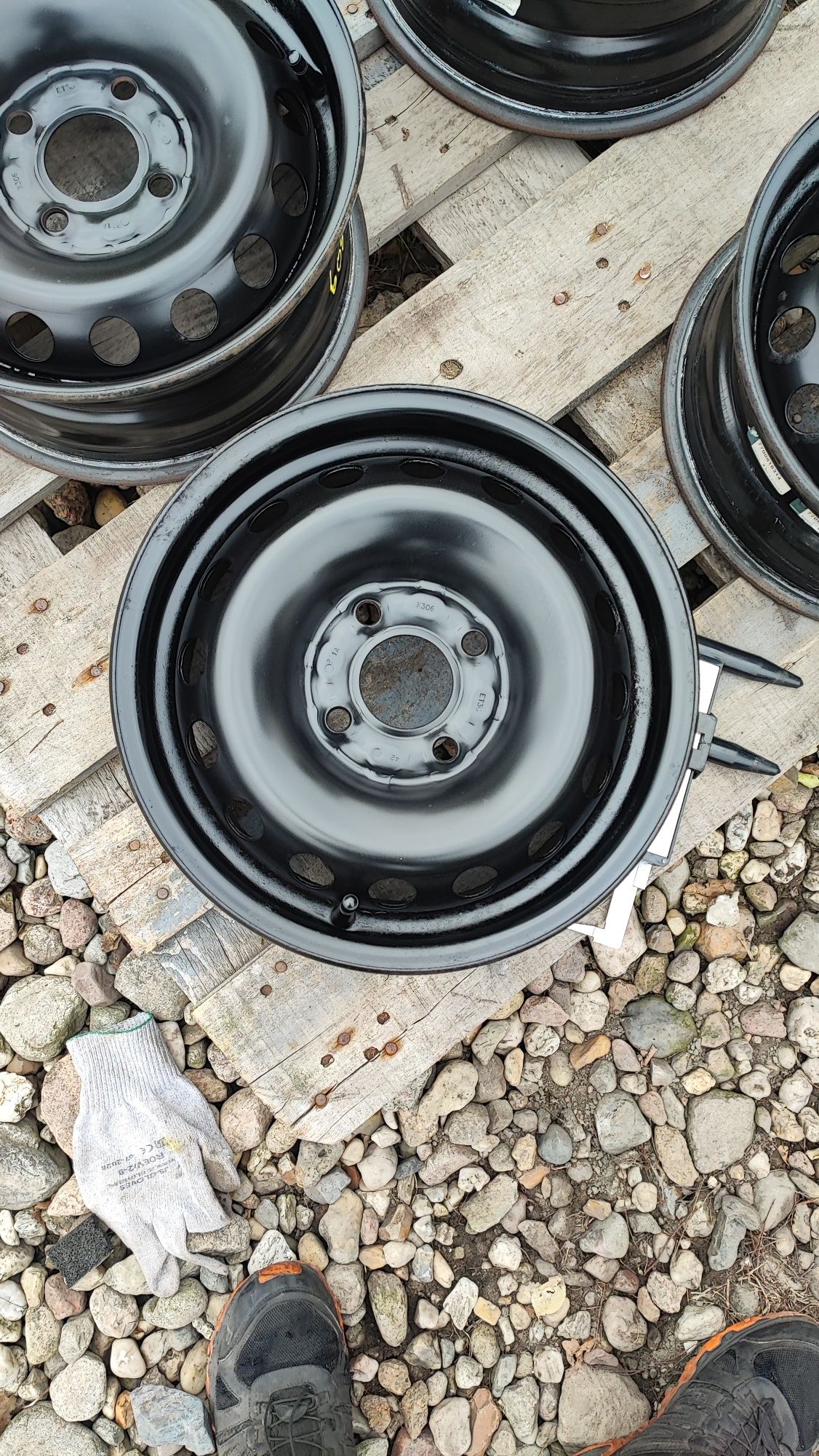 Komplet felg stalowych 13" 4x100 Renault