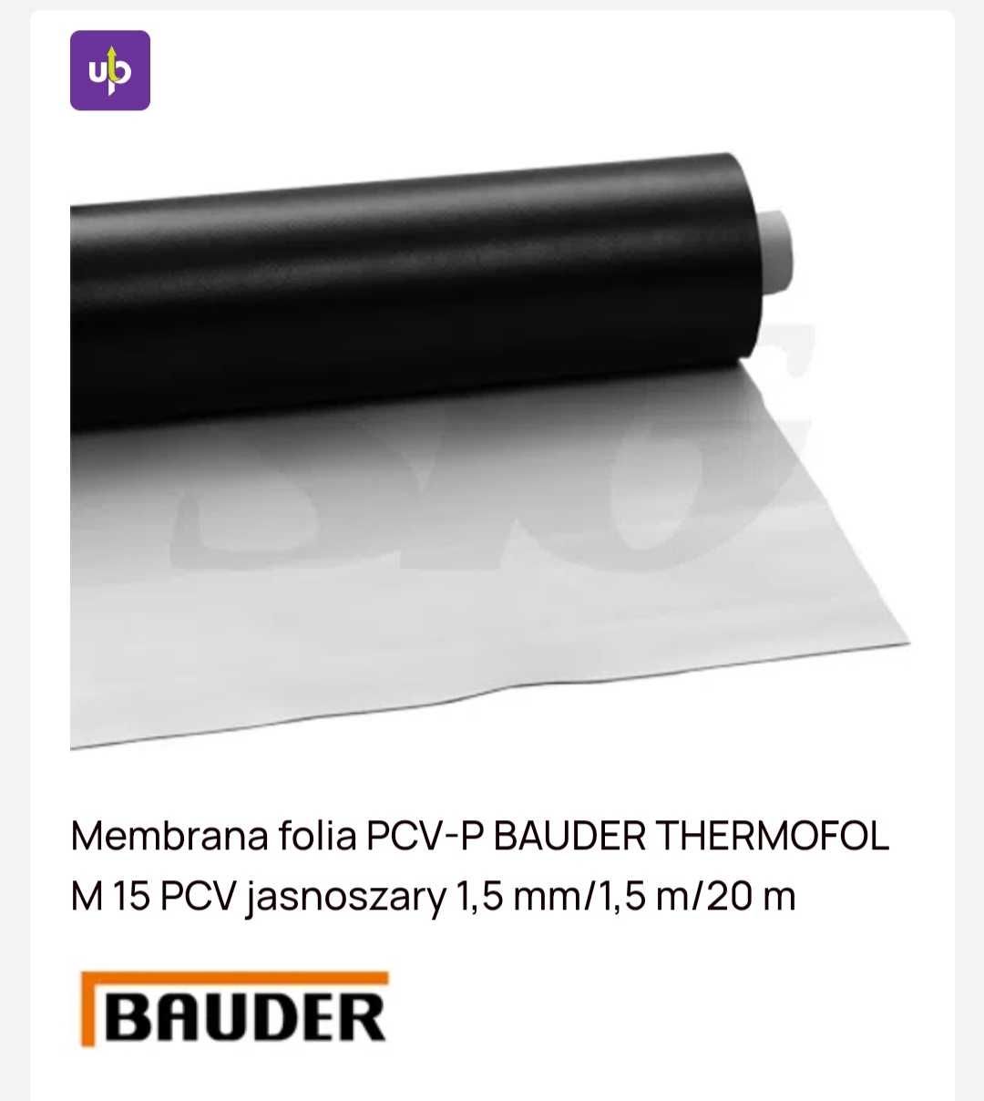 Dach płaski Bauder thermofol m15