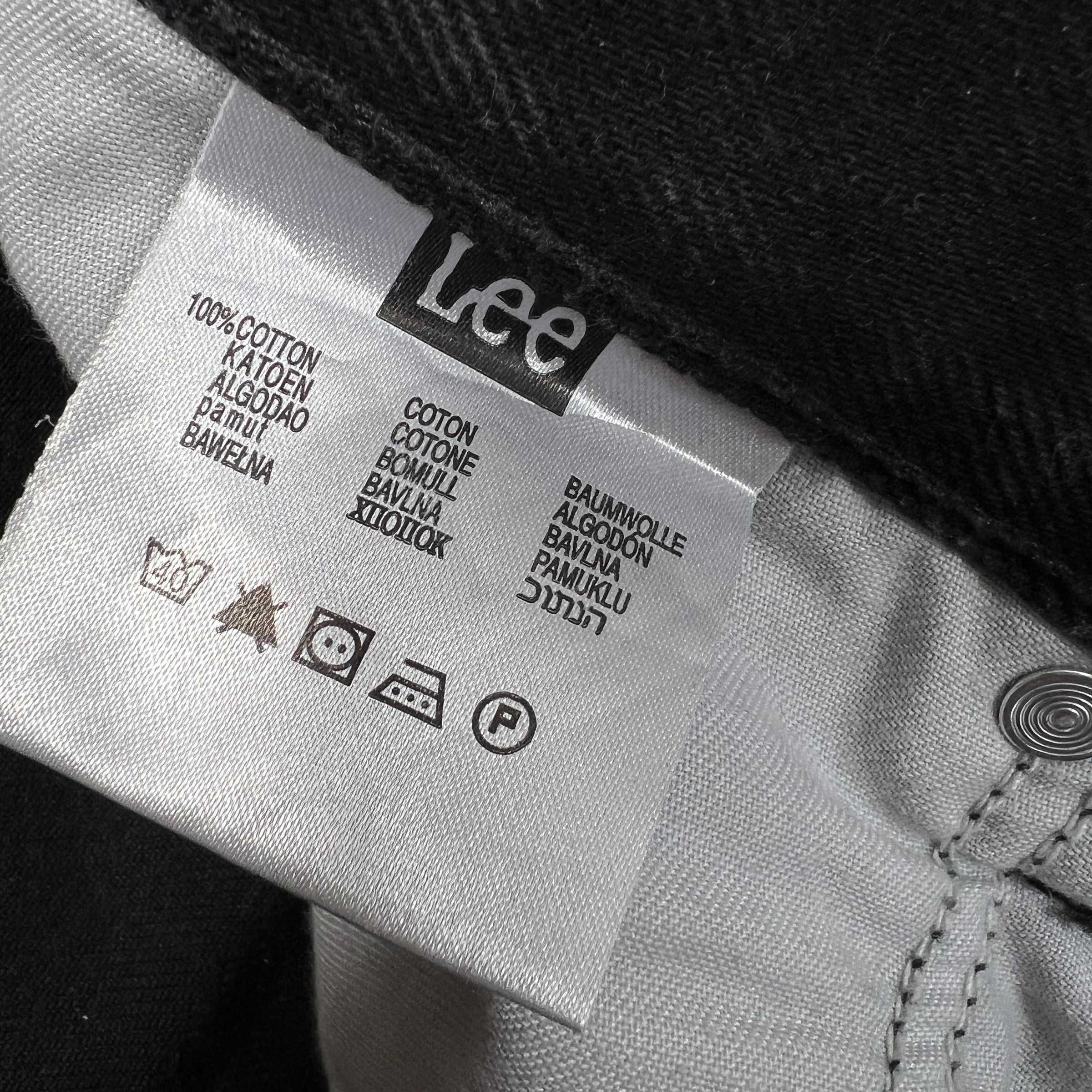 Lee Brooklyn jeansy męskie czarne W38 L32 spodnie jeansowe 38/32
