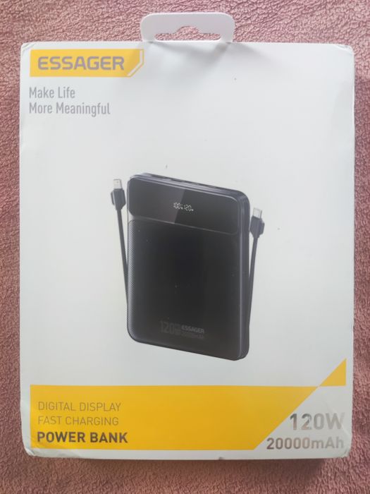ESSAGER 120W  Power Bank 20000 mAh