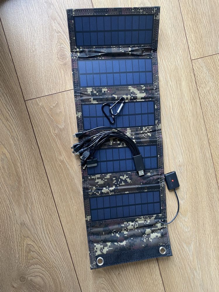przenośny składany panel solarny słoneczny ładowarka wodoodporny