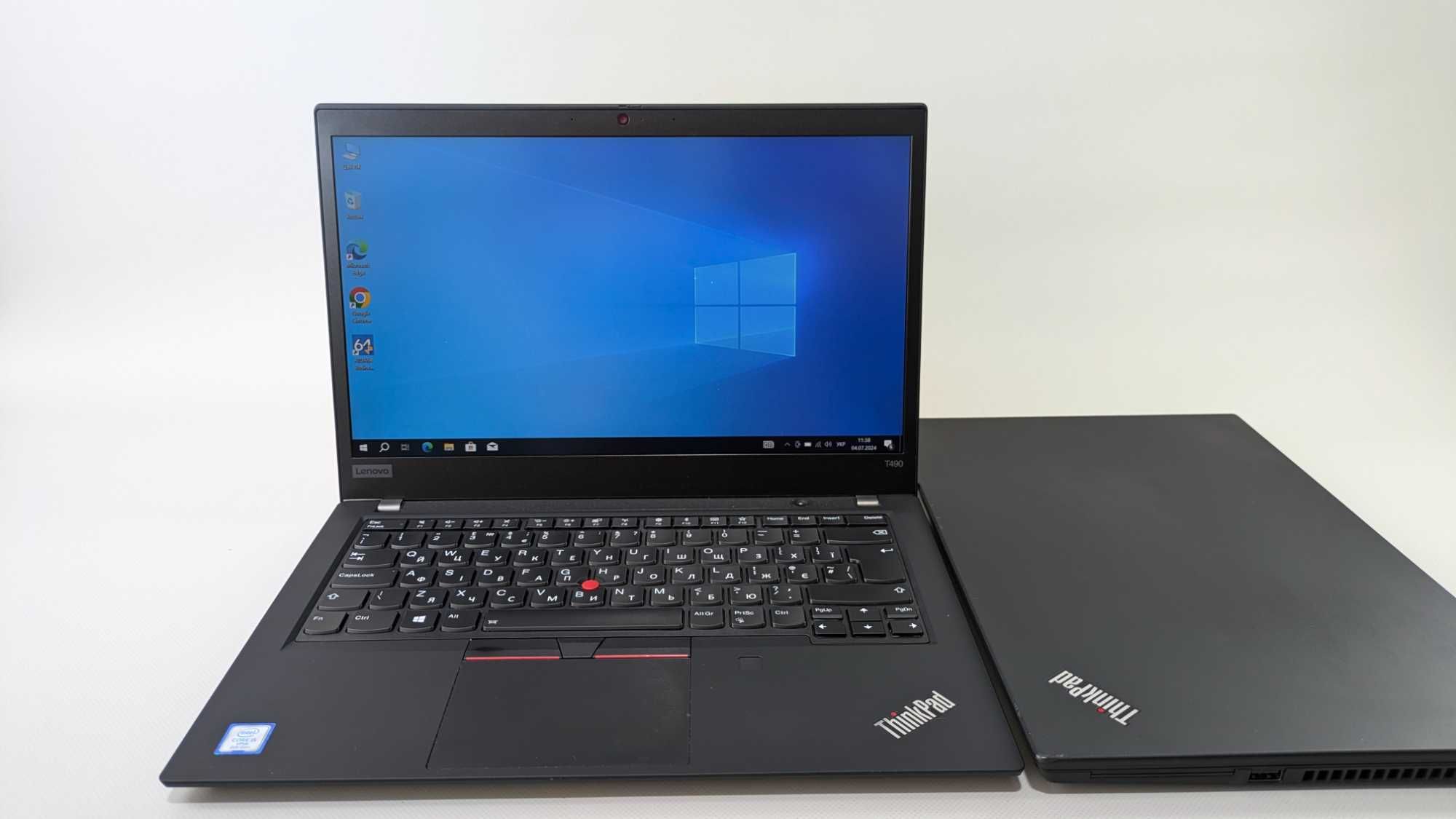 Ноутбук Lenovo ThinkPad T490 i5-8365U / 14 IPS  FHD / 8 gb / 256 gb