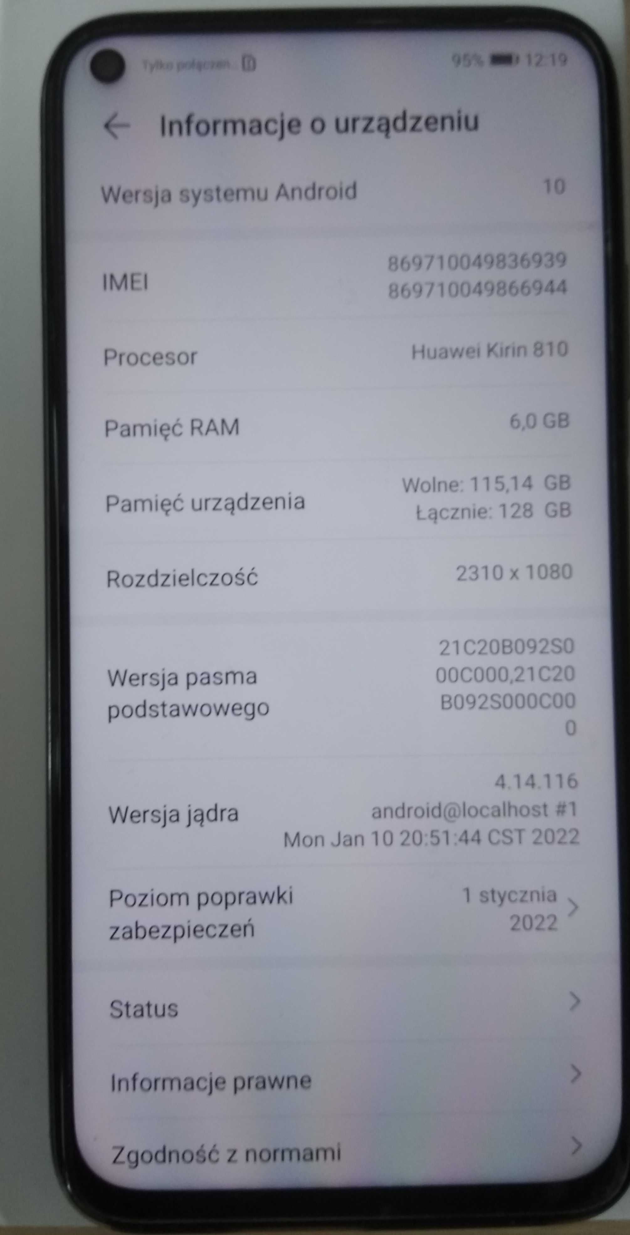 Smartfon Huawei p40 Lite 6/128 GB PINK SAKURA