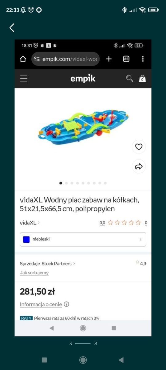 Wodny plac zabaw