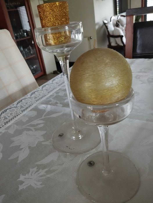 Suportes de velas diversos formatos