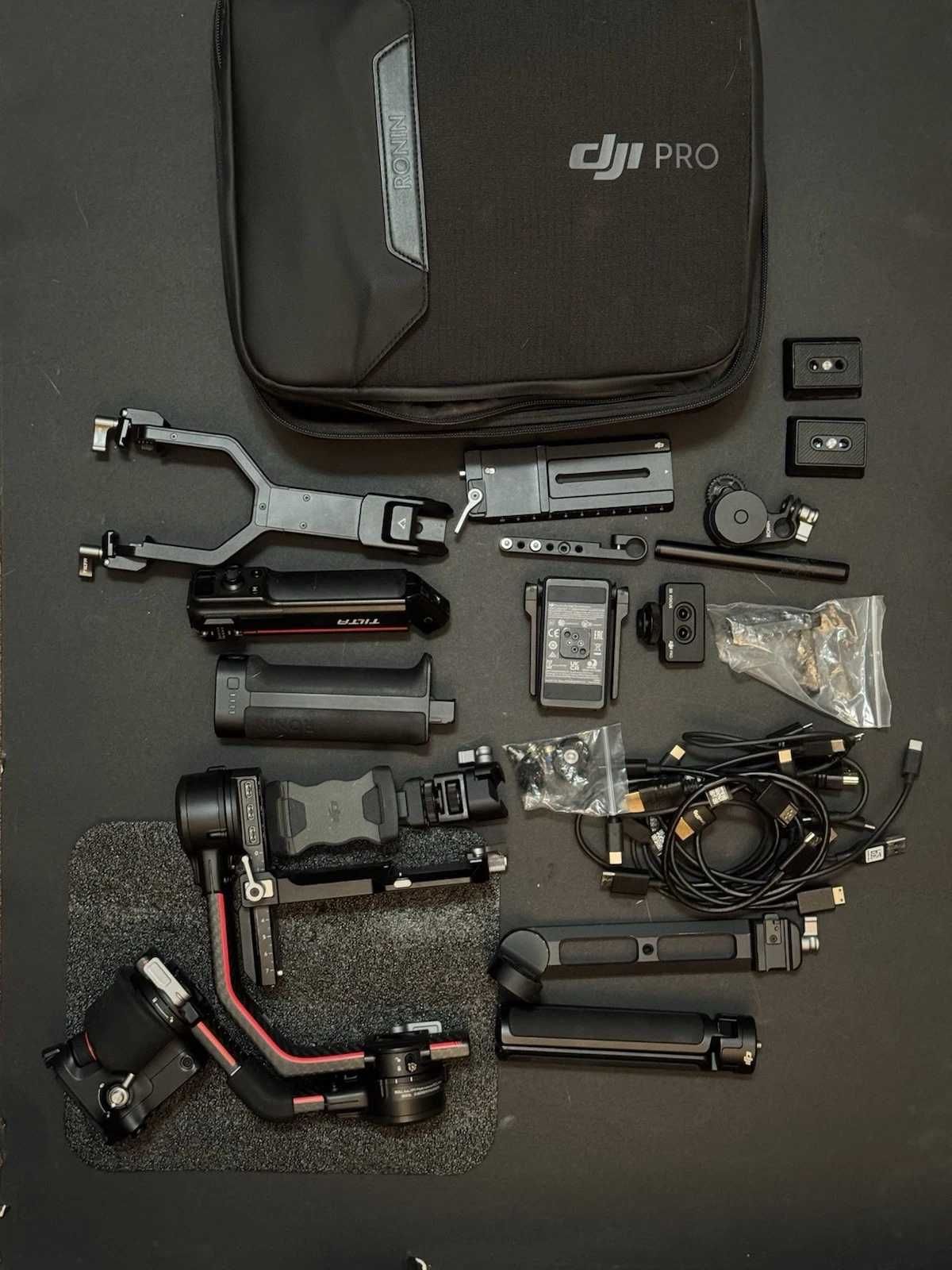 DJI RS2 Pro Combo z RavenEye, 3D Focus oraz Tilta Operating Handle