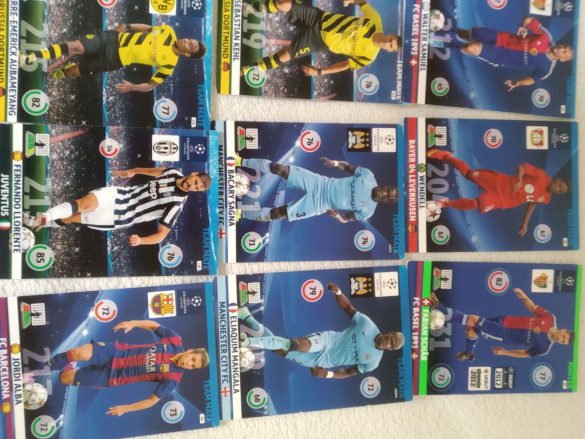 Karty piłkarskie Panini Champions League 2014-15