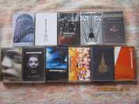 аудіокасети с записом гуртів Rammstein,Accept,Scorpions,UDO
