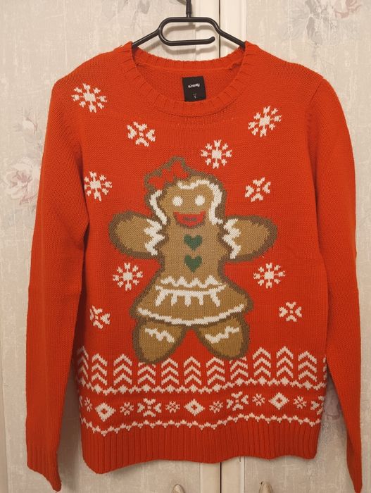 Sweter damski świąteczny