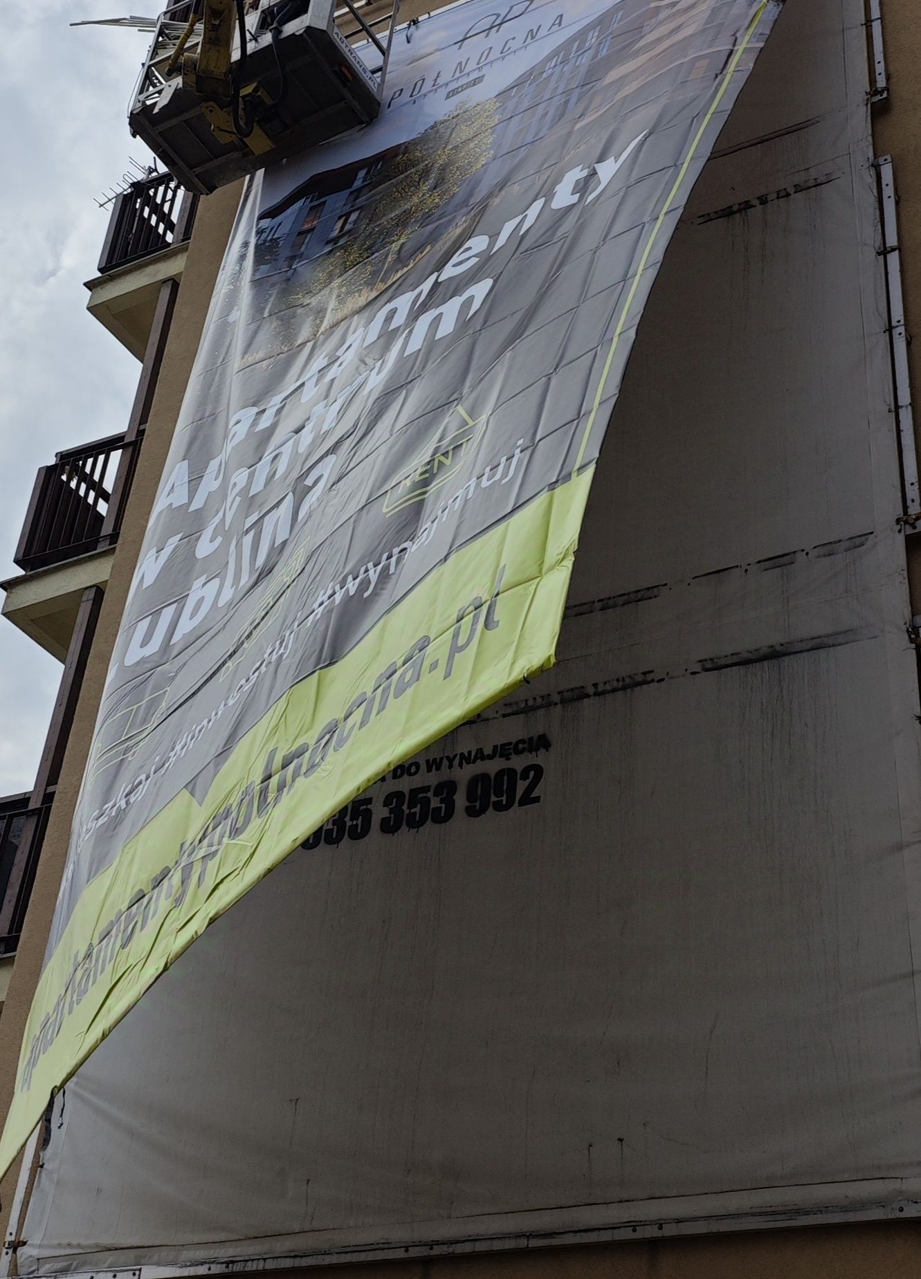 Baner plandeka po reklamie 450x850cm