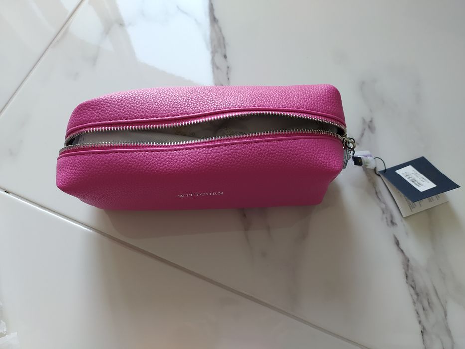 Kosmetyczka klasyczna różowa