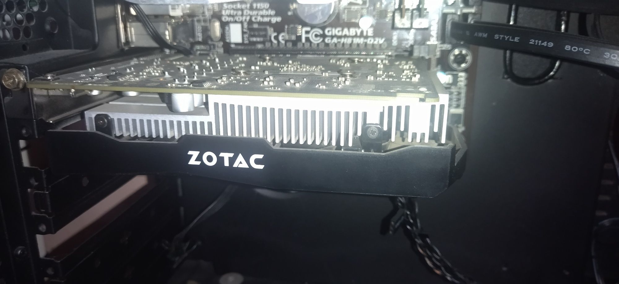 Gtx 1050 ti 4 gb, zotac