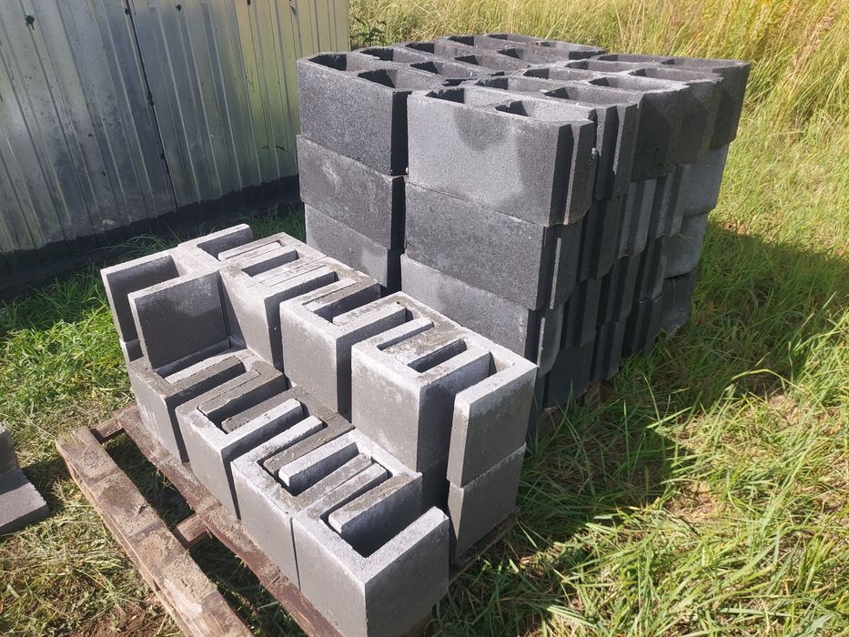 Pustak stropowy około 40szt. Pustaki wieńcowe kształtki wieńcowe