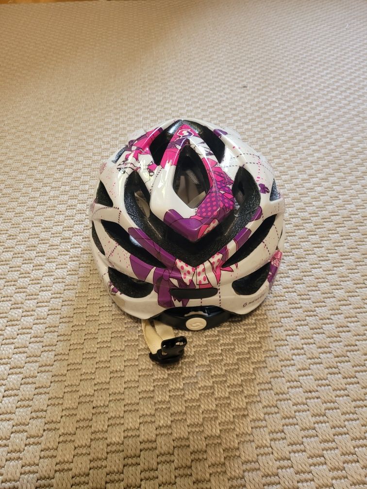 Kask rowerowy dziewczęcy SCOTT (50-56cm)