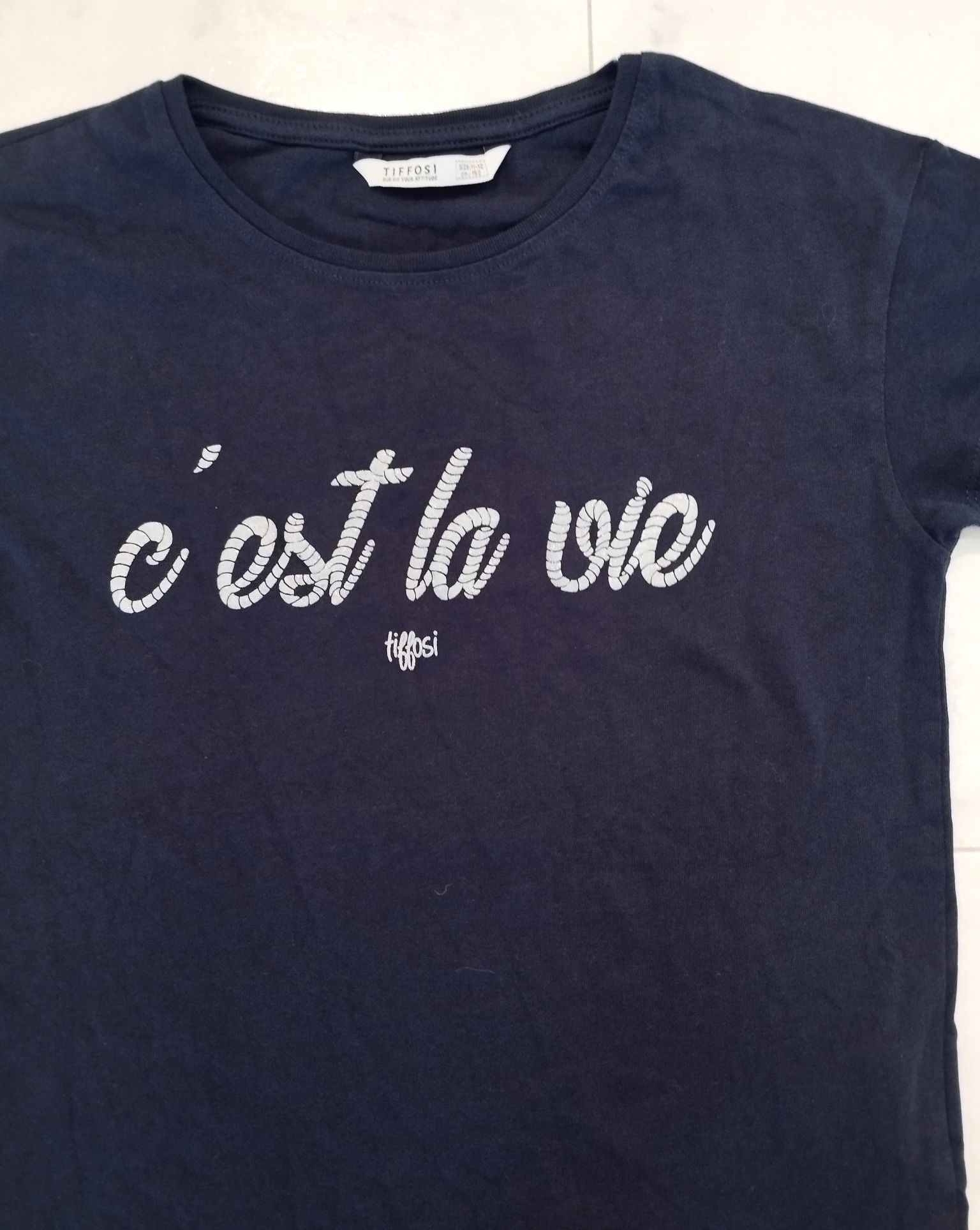 T-shirt Azul Marinha Nova da Toffosi